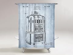 Rockola Jukebox Shower Curtain