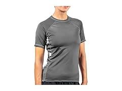 Kanu Surf Women's Charcoal Rashguard (XL)