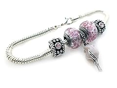 Fiora ''Pink Rose'' Bead Bracelet