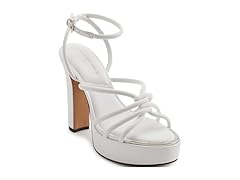 Women's DKNY White Platform Sandal (9)