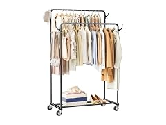 HogHow Rolling Clothing Rack