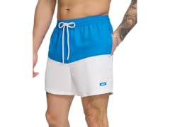 DKNY Men's (2XL) Men's Swim Swim Trunk Blue