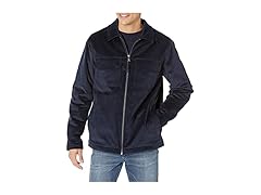 Mens Corduroy Work Jacket Navy (XS)