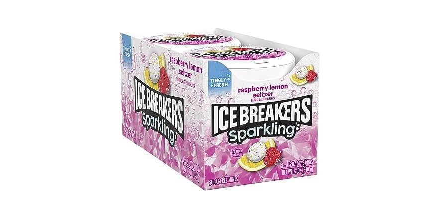 (16 Count) ICE BREAKERS Sparkling Raspberry Lemon