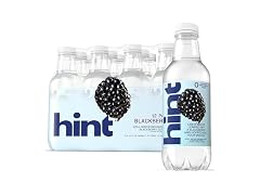 12PK Hint Fruit-Infused Bottled Water, Blackberry