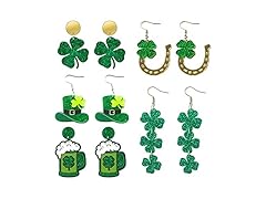 Taichell St Patrick's Day Earrings Bulk