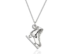 Silver-Plated Fun & Fabulous Ice Skate Charm