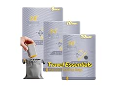 Viokei 25-Pack Vacuum Bags for Travel