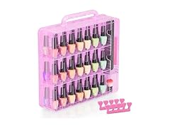 Beloving Beloving Nail Polish Organizer Case for 48 Bottles