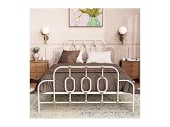 Dolonm Vintage Full Metal Bed Frame