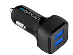 2 Pack Dual-Port USB Car Chargers