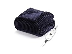 Sunbeam Royal Posh Velvet Heated Throw