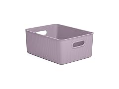 Tatay Baobab Multipurpose Large Storage Basket, Lilac