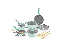 Dash Dream Green Recycled Aluminum Cookware Set