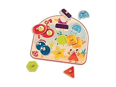 B. toys – Sea Treasures – Wooden Peg Puzzle
