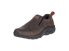 Merrell Men's Jungle Moc Leather Slip Resistant Work Shoe