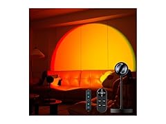 Multicolor LED Projection Lamp