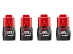 Milwaukee 48-11-2411 M12 1.5Ah Compact Battery 4pk