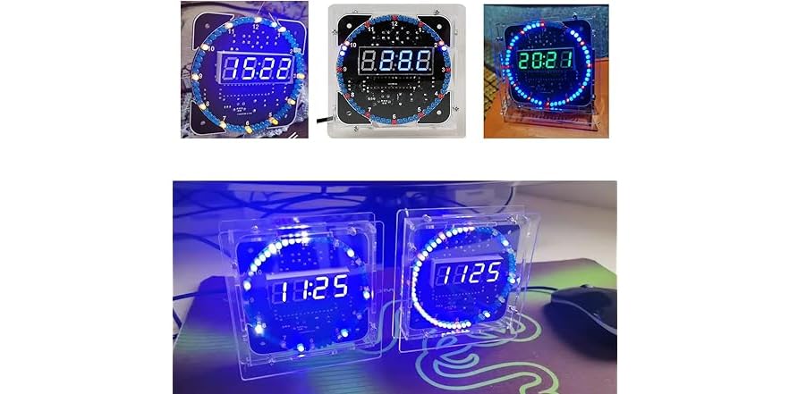 DIY Electronic Clock Soldering Kit