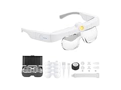 Nazano 1.5X-5.0X Headset Magnifier
