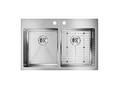 Elkay Crosstown 18 Gauge 2-Hole Equal Double Bowl Kit
