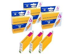 Compatible Epson T048320 Magenta Ink Cartridge (3 Pack)