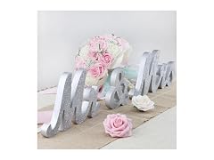 Mr and Mrs Signs Wedding Table Decorations