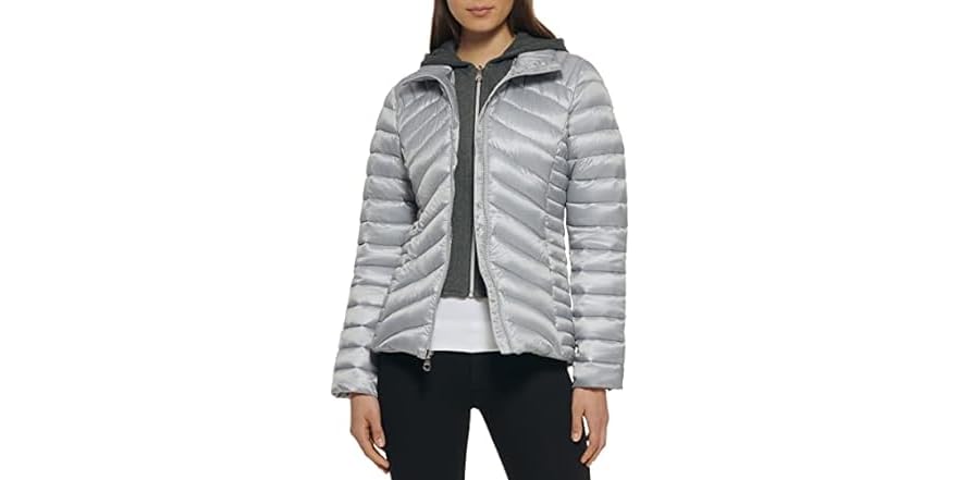 Guess Women's Jacket Light Pink Size Medium