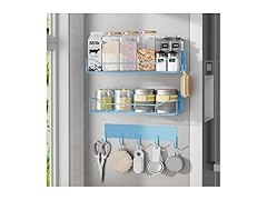 IYEBAU Magnetic Spice Rack 3pc Blue