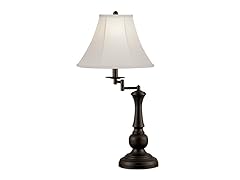 27.5" Bronze Swing Arm Table Lamp