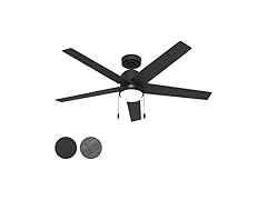 52" Hunter Fan w/Light Kit & Pull Chain