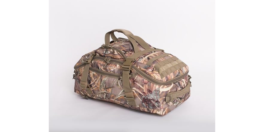Yukon Outfitters Bug-Out Bag - 26"H X 13"W X 11"D Storm Grey MOLLE-Compatible Duffel & Backpack, 600D Polyester - View #4