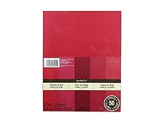 Recollections Cardstock Red 5 Shades 50