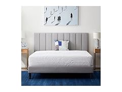 Lucid King Upholstered Bed Stone