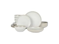 Gibson Elite Beckett Stoneware Matte Dinnerware Set