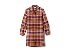 Columbia Youth Girls Calico Basin Flannel Dress (L)