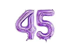 40 Inch Number Balloon Foil Balloon 45