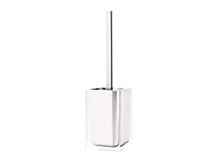 Nameeks RA33-02 Rainbow Toilet Brush Holder, White