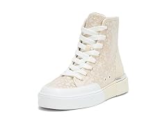 DKNY Women's Bitsy Logo High Top Sneaker