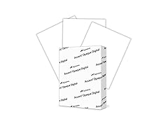 Accent Opaque White 8.5” x 11” Cardstock Paper