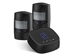 Wireless Outdoor Driveway Alarm (Black)