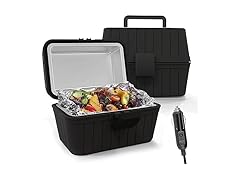 Zone Tech CT0001 Zone Tech Heating Lunch Box 12V Black