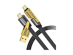 NOHON 4FT 4-in-1 65W Charging Cable w/USB-C & USB-A