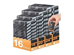 WANALIT 16pk travel vacuum storage bags