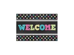 Teacher Created Resources Chalkboard Brights Welcome