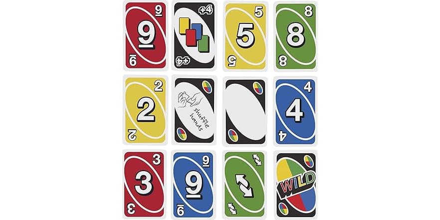 UNO Left Handed Card Game w/Tin