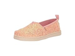 Kid's TOMS Girls Slip-On Pink