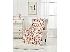 2Pk Printed Throw Blankets 50x60"