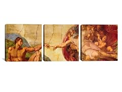 Creation Adam by Michelangelo (2 Sizes)