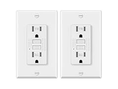 ELECTECK 2 Pack GFCI Outlets 15A